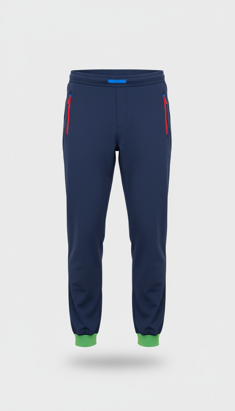 Tech Joggers in Velocity Blue
