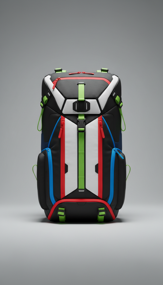 Modular Backpack with Neon Surge Trim