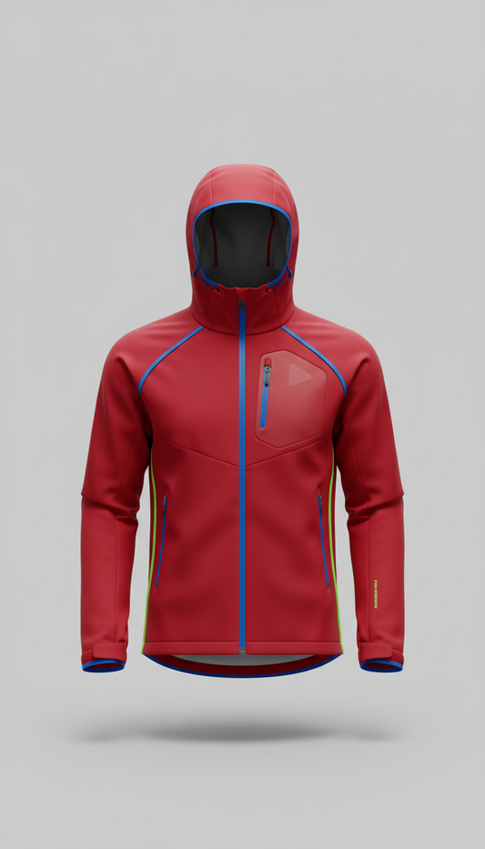 Motion Jacket in Pulse Red