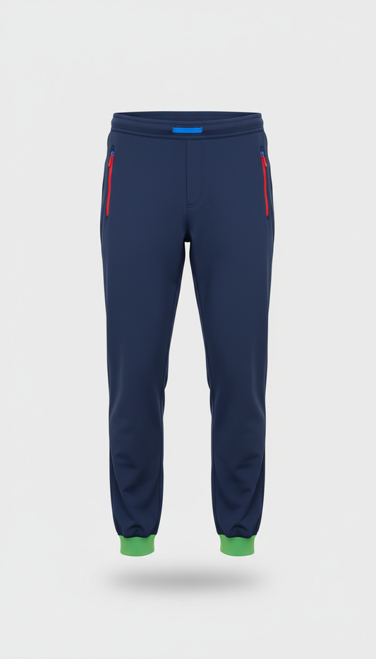 Tech Joggers in Velocity Blue